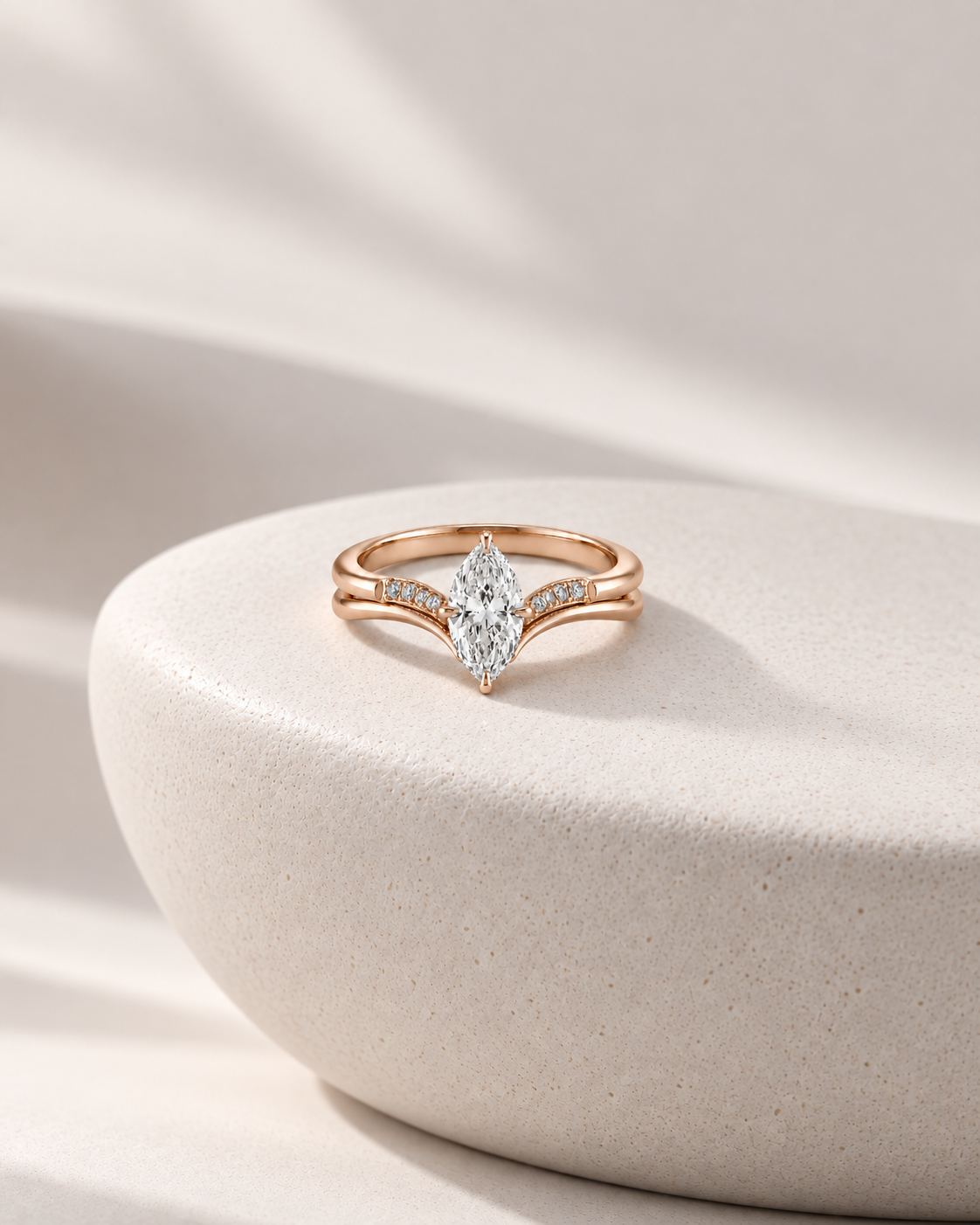 Split Marquise Ring - Design-led creative