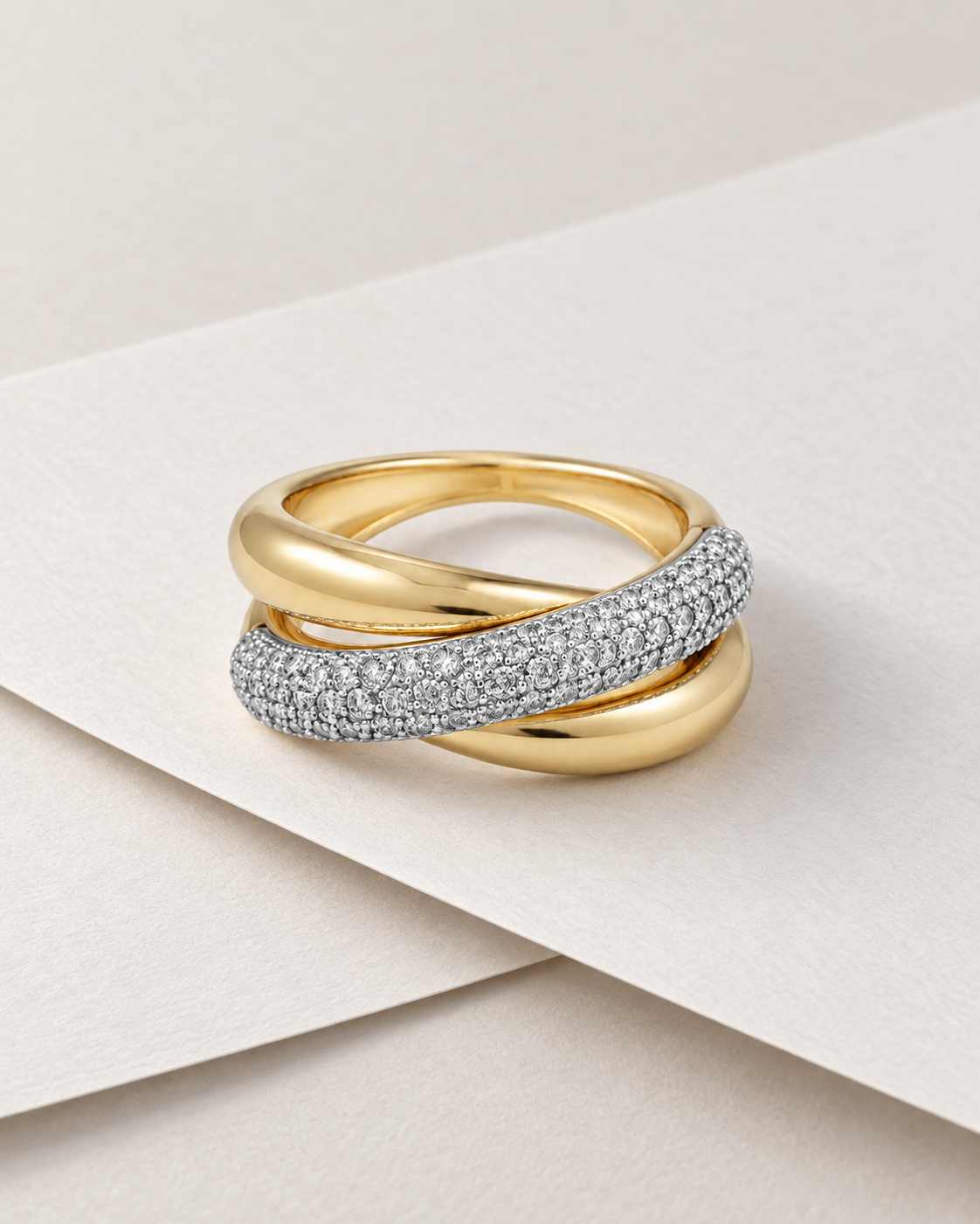 Open Twist Ring — Design-led creative