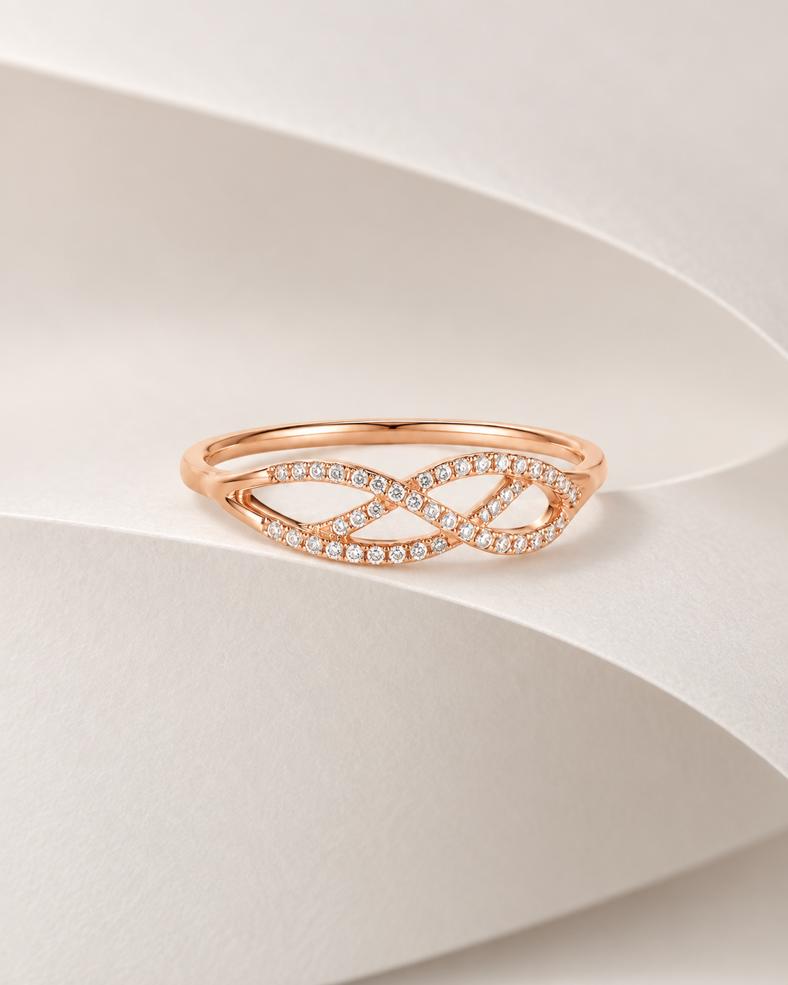 Rose Infinity Ring — Design-led creative