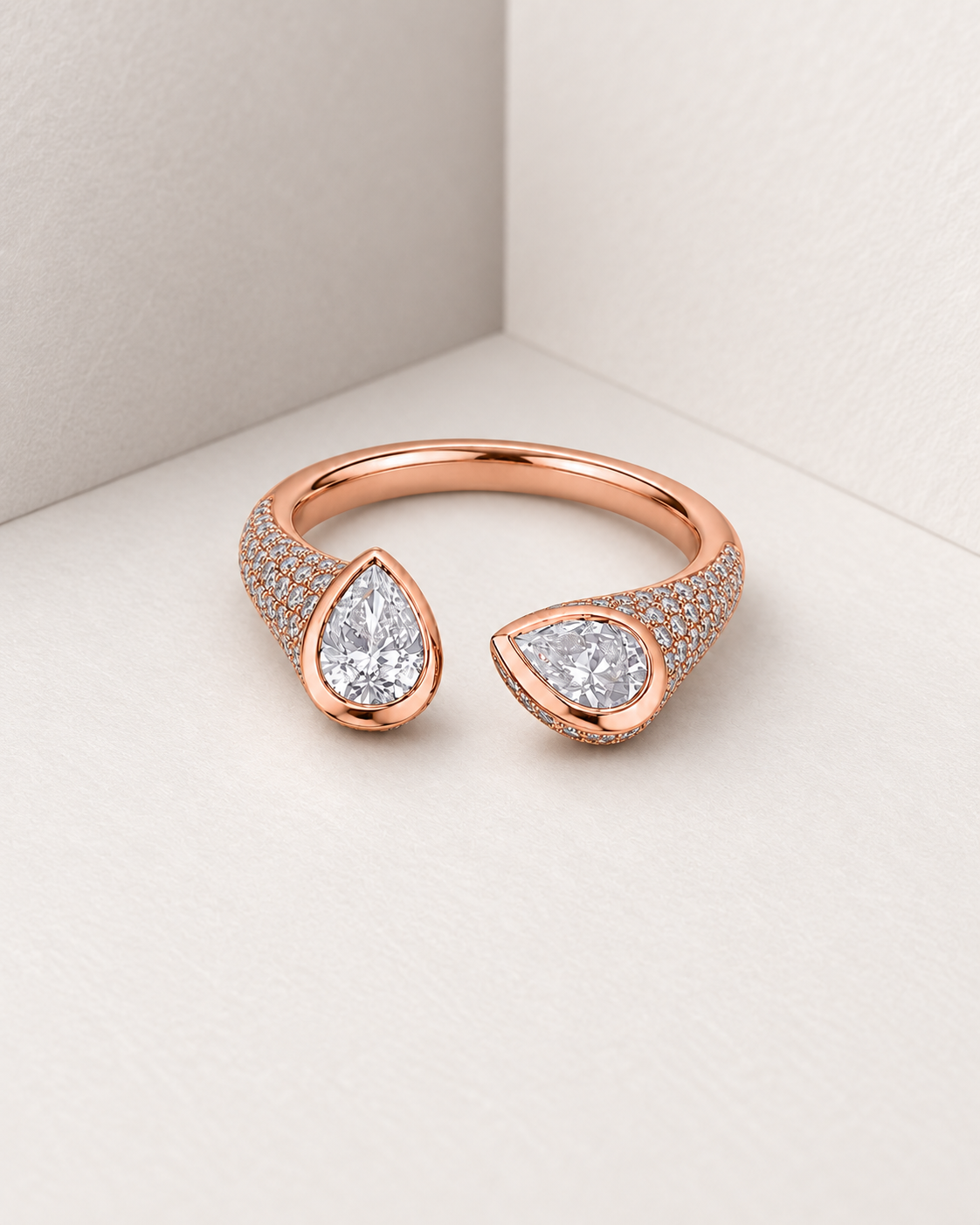 Twin Pear Ring — Design-led creative