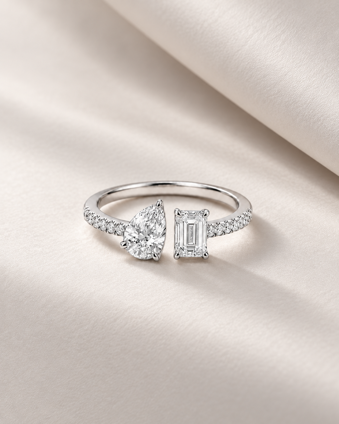Marquise Emerald-Cut Ring — Design-led creative