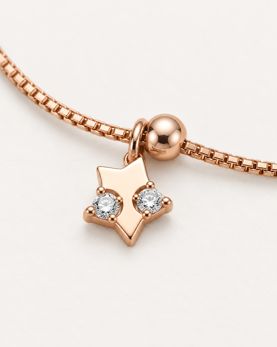 Symbol Charm Bracelet — construction detail