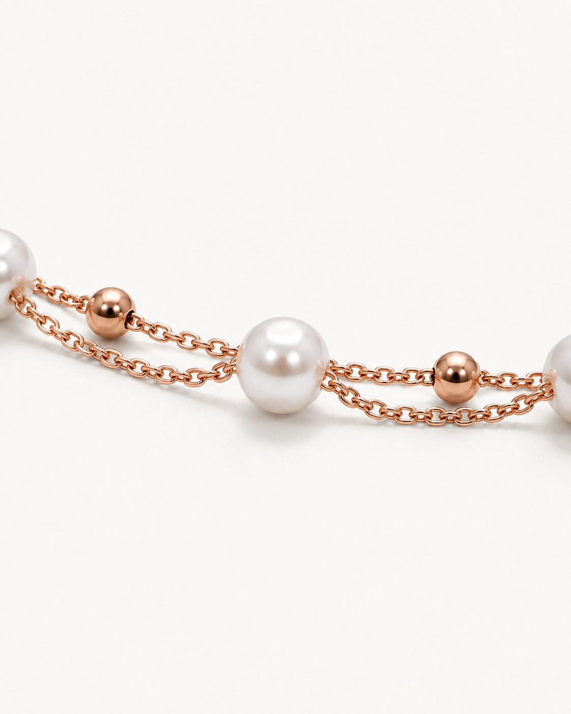 Double-Strand Bead Bracelet — construction detail