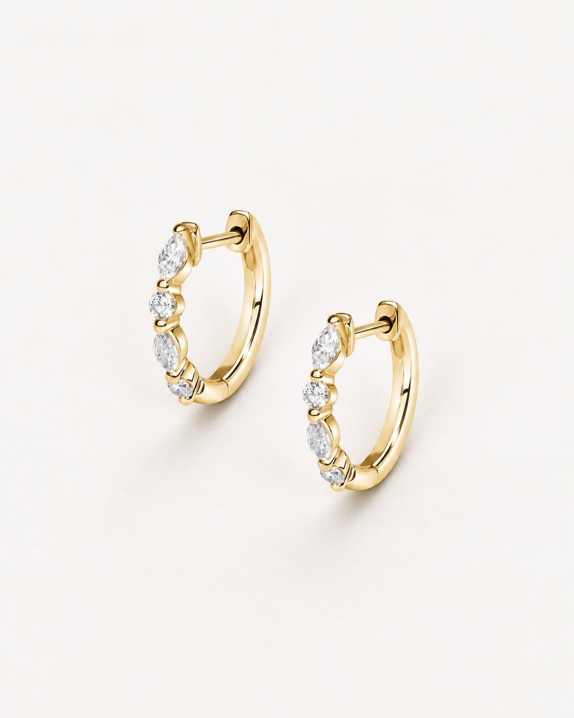 Marquise Station Hoops — complete product view