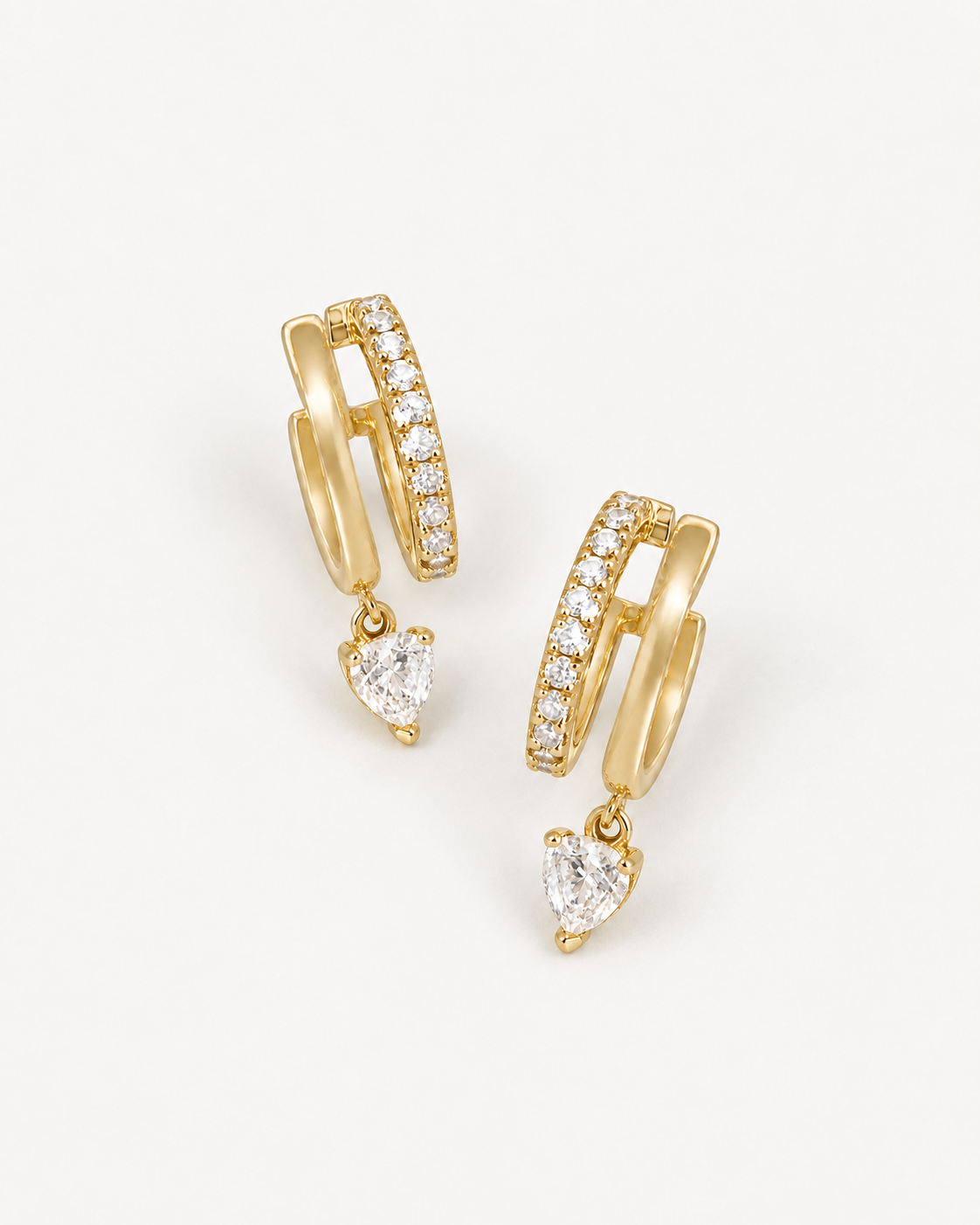 Pear Drop Hoops — complete product view