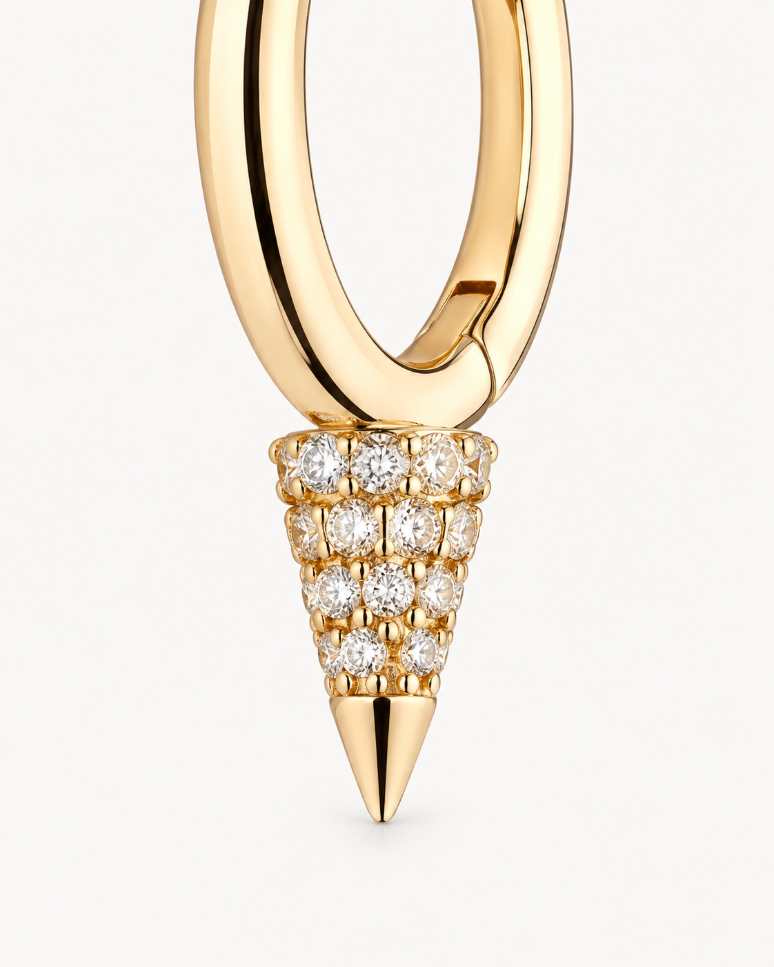 Tapered Spike Hoops — construction detail