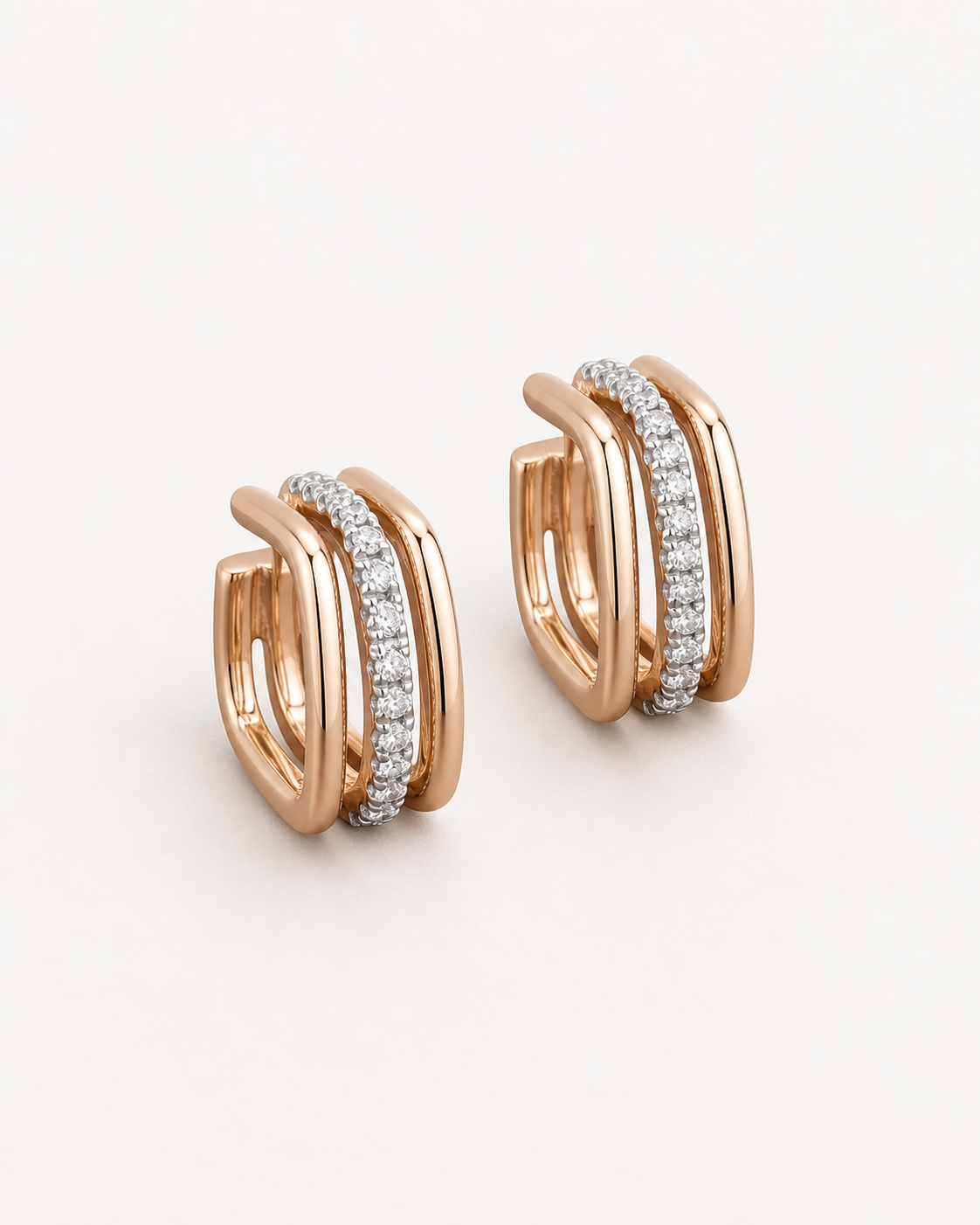 Triple-Band Hoops — complete product view
