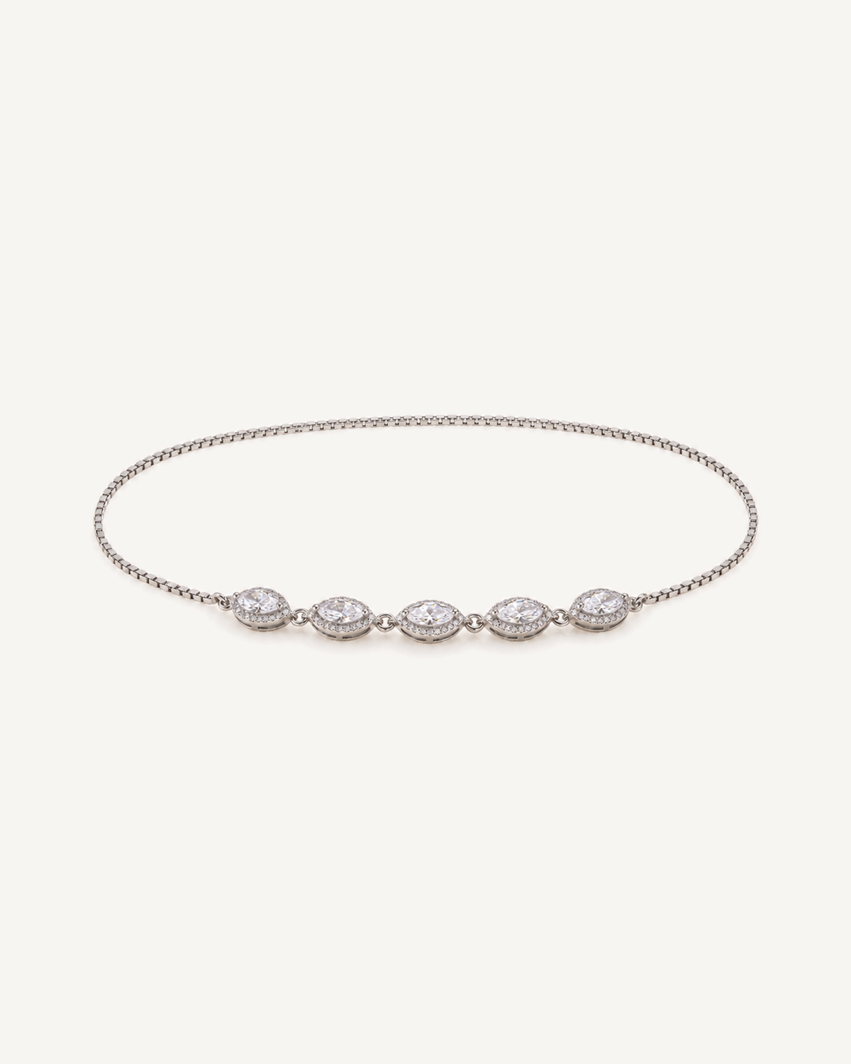 Bracelets collection: Inner Loop Bracelet worn by a model