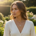 Aurelian Geometric Necklace