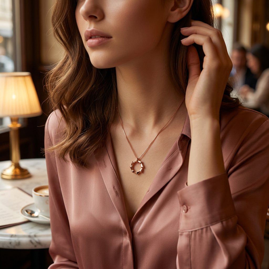 Solar Orbit Necklace