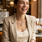 Aurelian Geometric Necklace