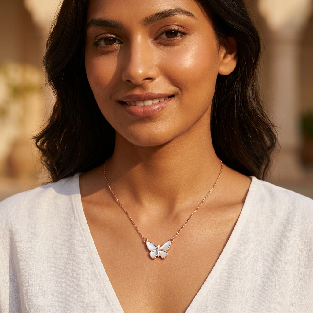 Pearl Monarch Necklace