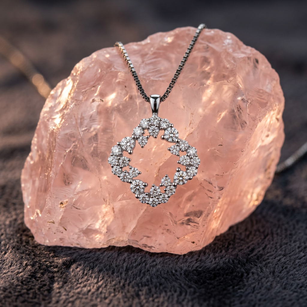 Lucent Square Necklace