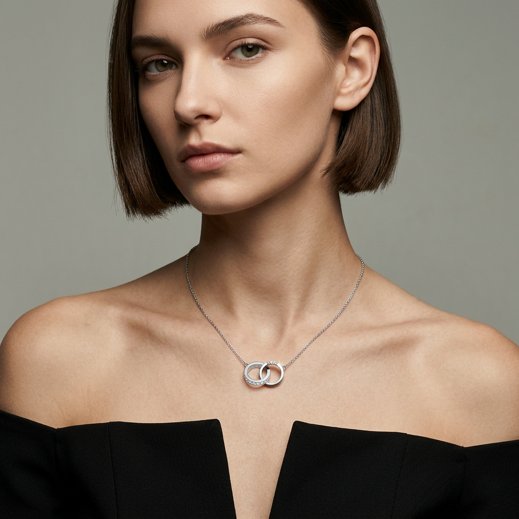 Chronos Interlock Necklace
