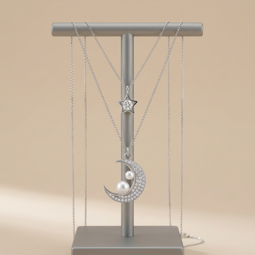 Celestial Duo Necklace