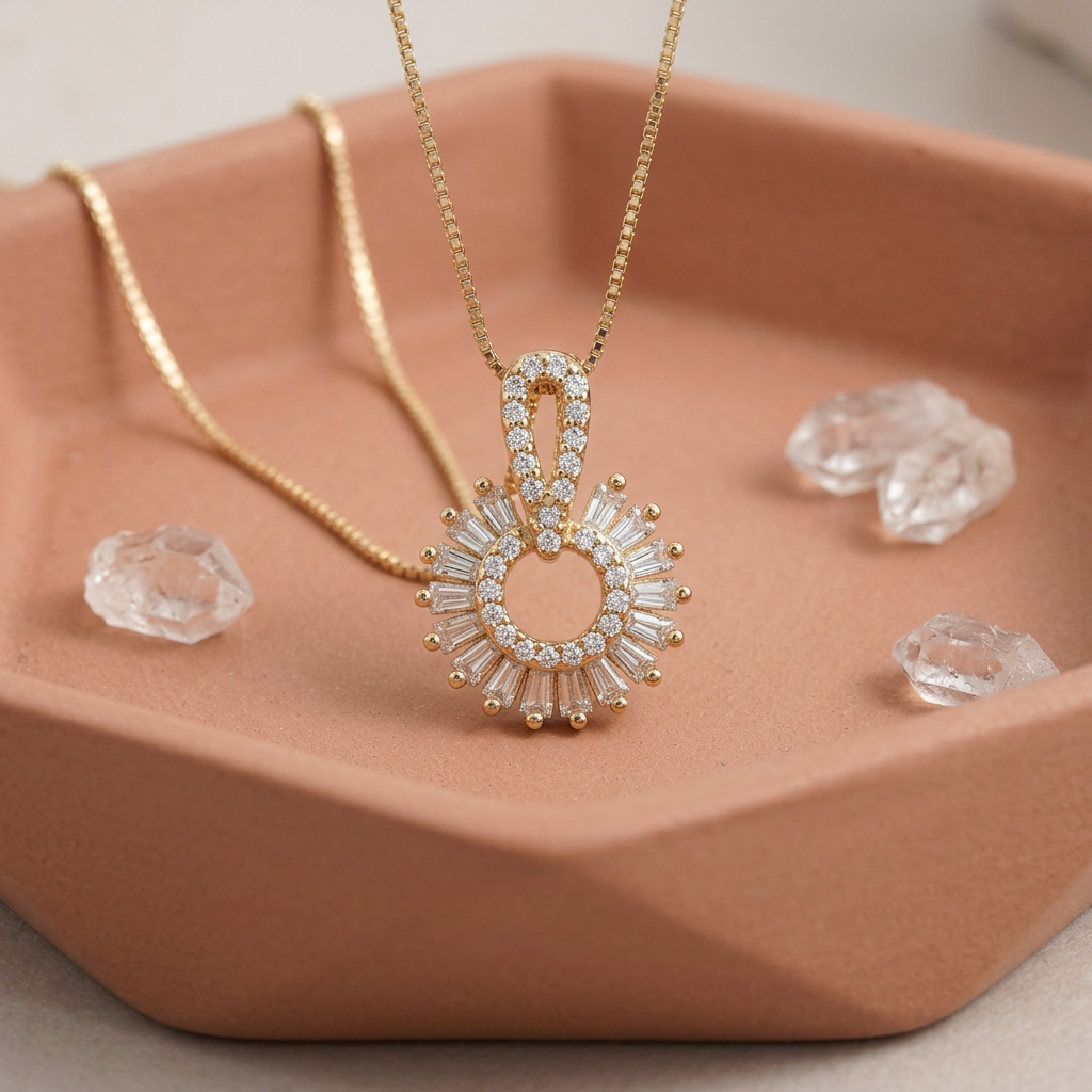 Helios Aperture Necklace