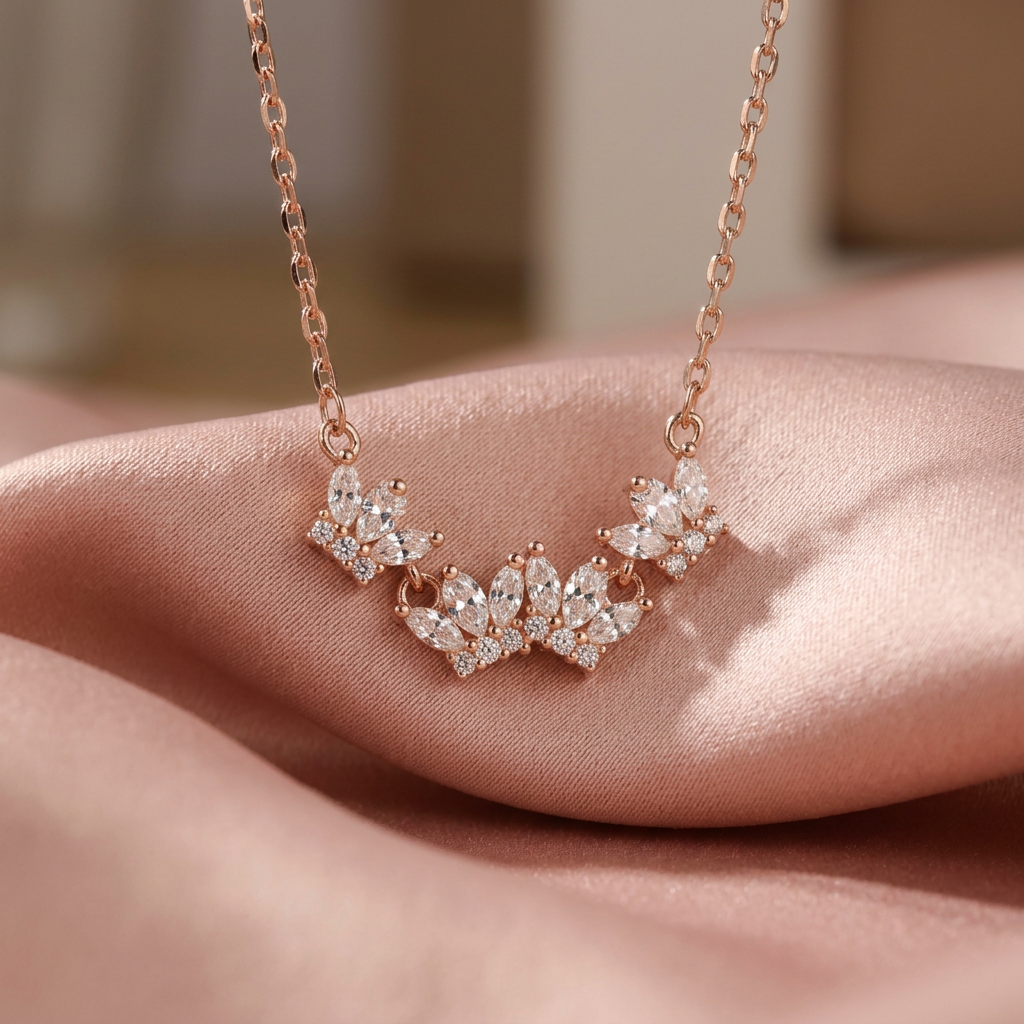 Marquise Tiara Necklace