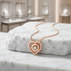 Aura Heart Necklace