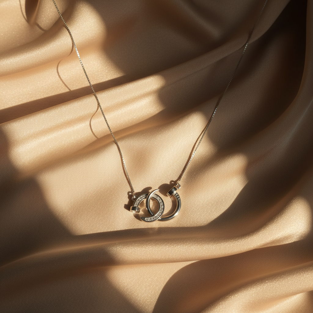 Convergent Arc Necklace