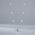 Cyan Sentinel Necklace