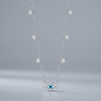 Cyan Sentinel Necklace