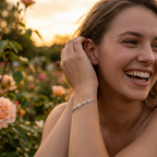 Rosé Ribbon Bracelet