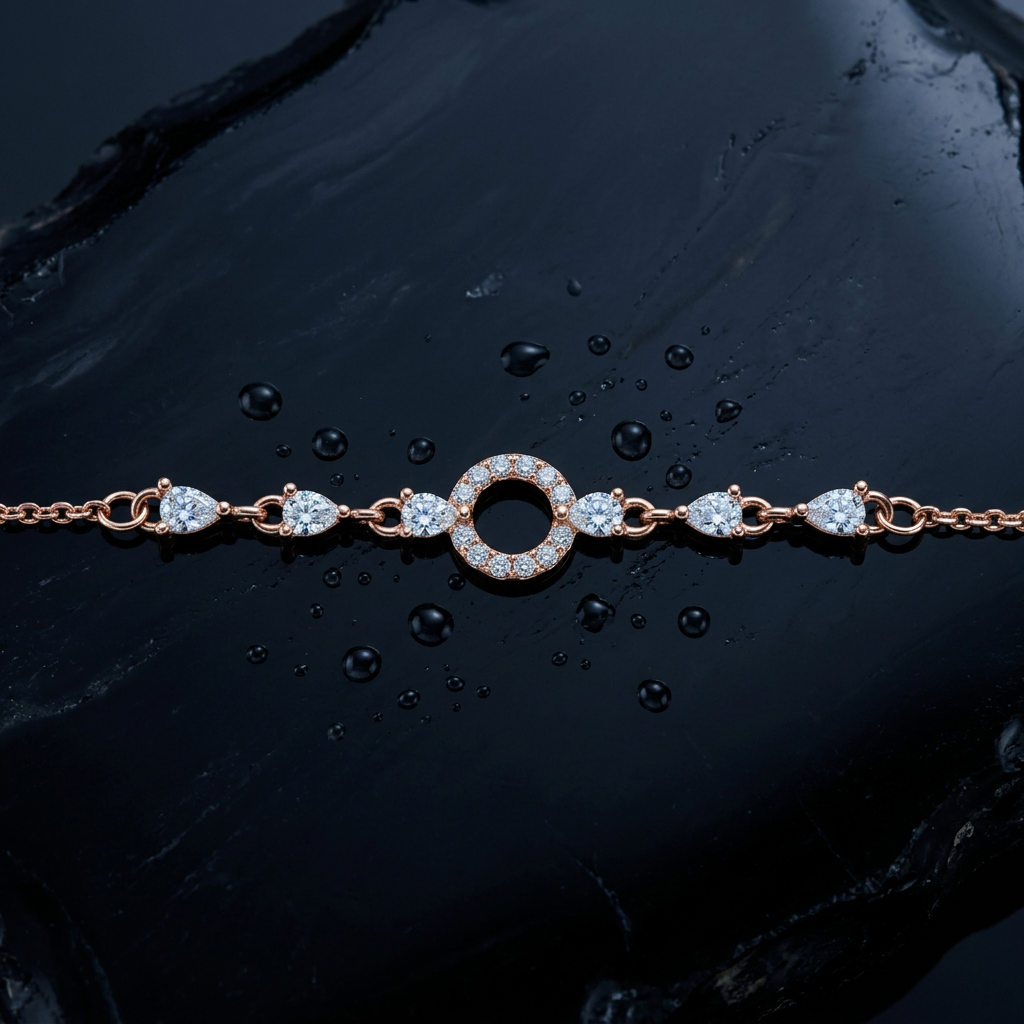 Rosé Orbit Bracelet