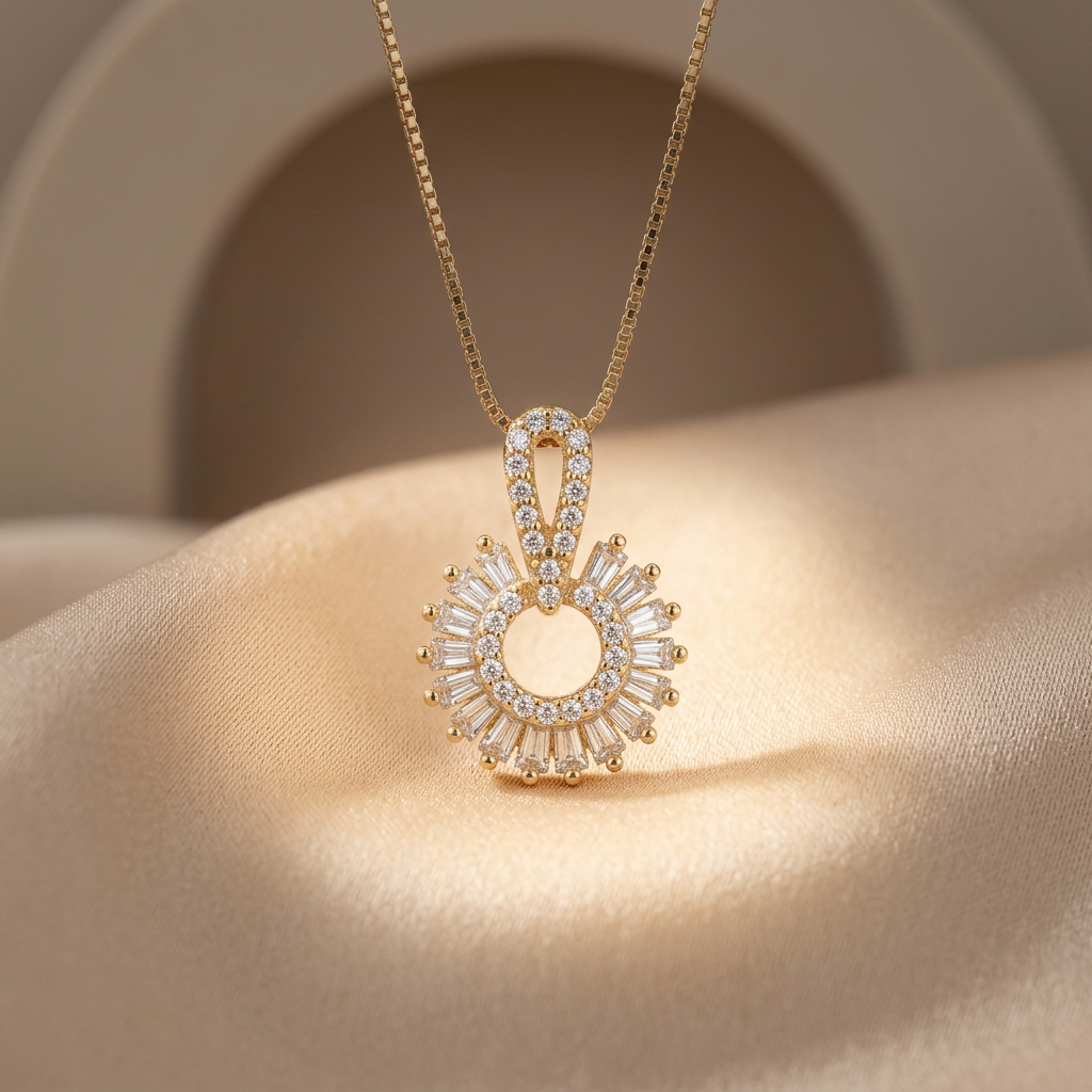 Helios Aperture Necklace