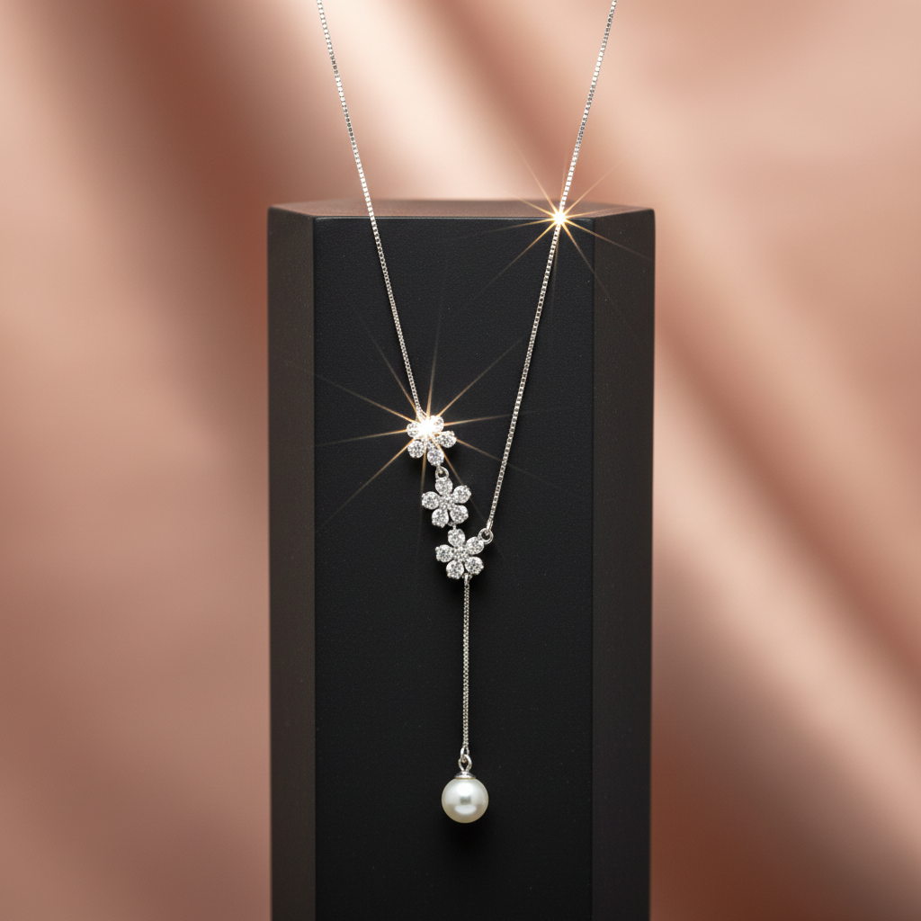 Pearl Blossom Necklace