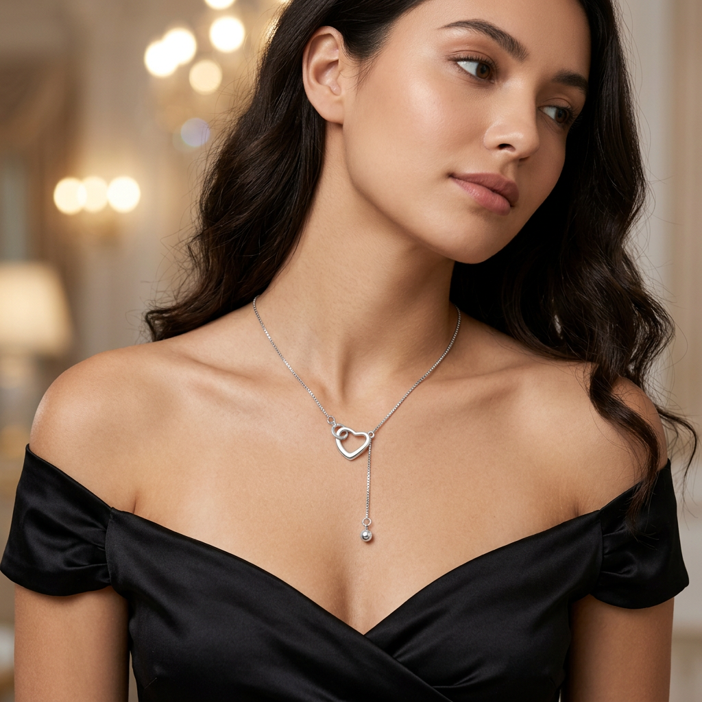 Heart Interlock Necklace
