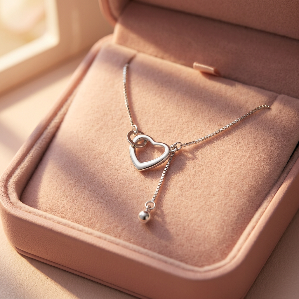 Heart Interlock Necklace