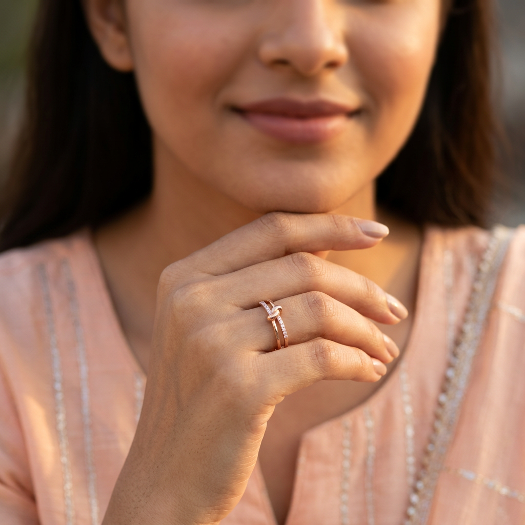 Linage Knot Ring