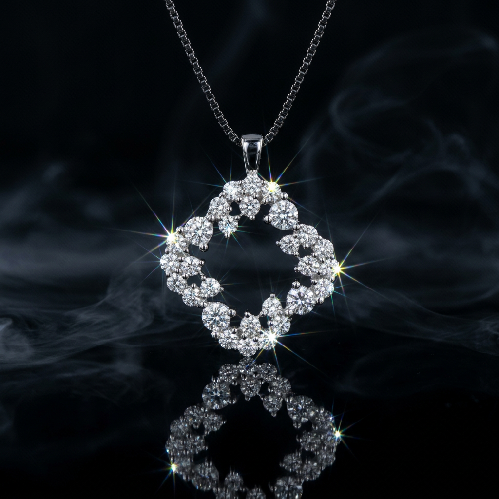 Lucent Square Necklace