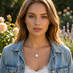 Lyra Heart Necklace