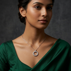 Meridian Halo Necklace