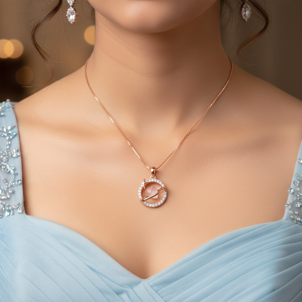 Venus Orbit Necklace