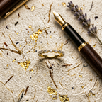 Serrated fine gold ring featuring sharp angular contours punctuated with brilliant round diamonds.
