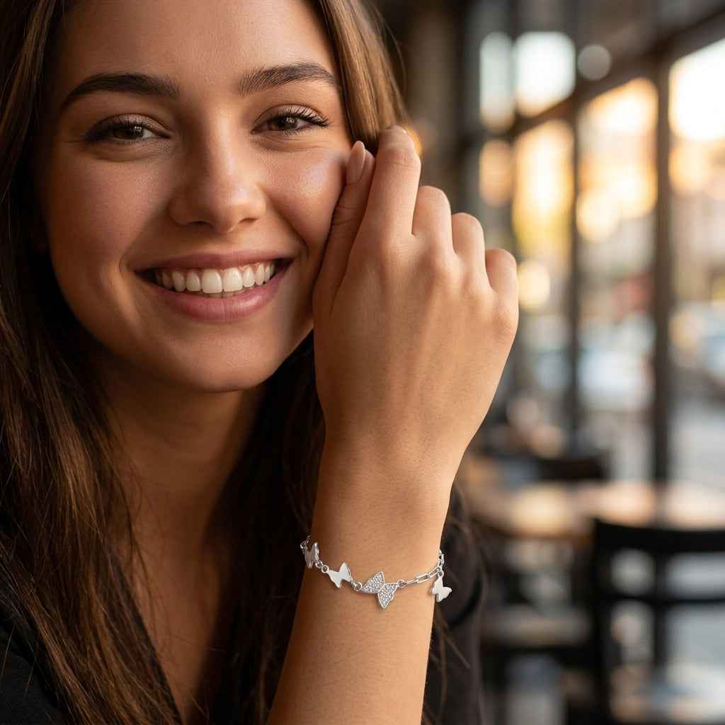 Papillon Link Bracelet