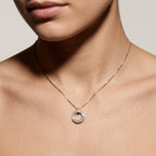 Meridian Halo Necklace