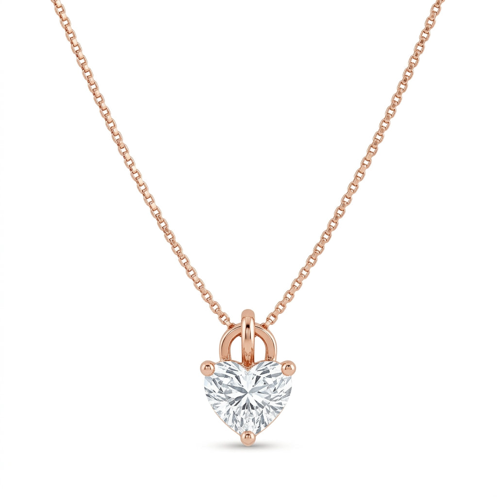Lyra Heart Necklace