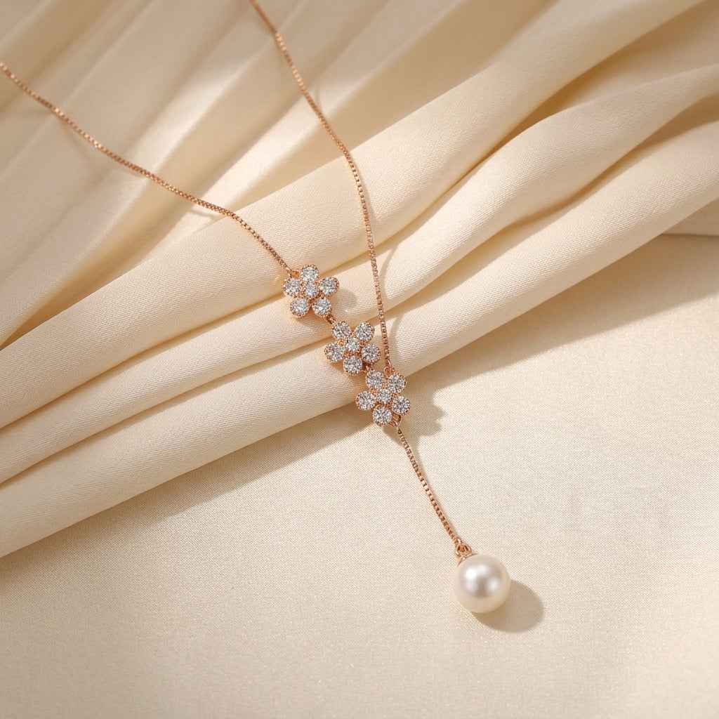 Bloom Lariat Necklace