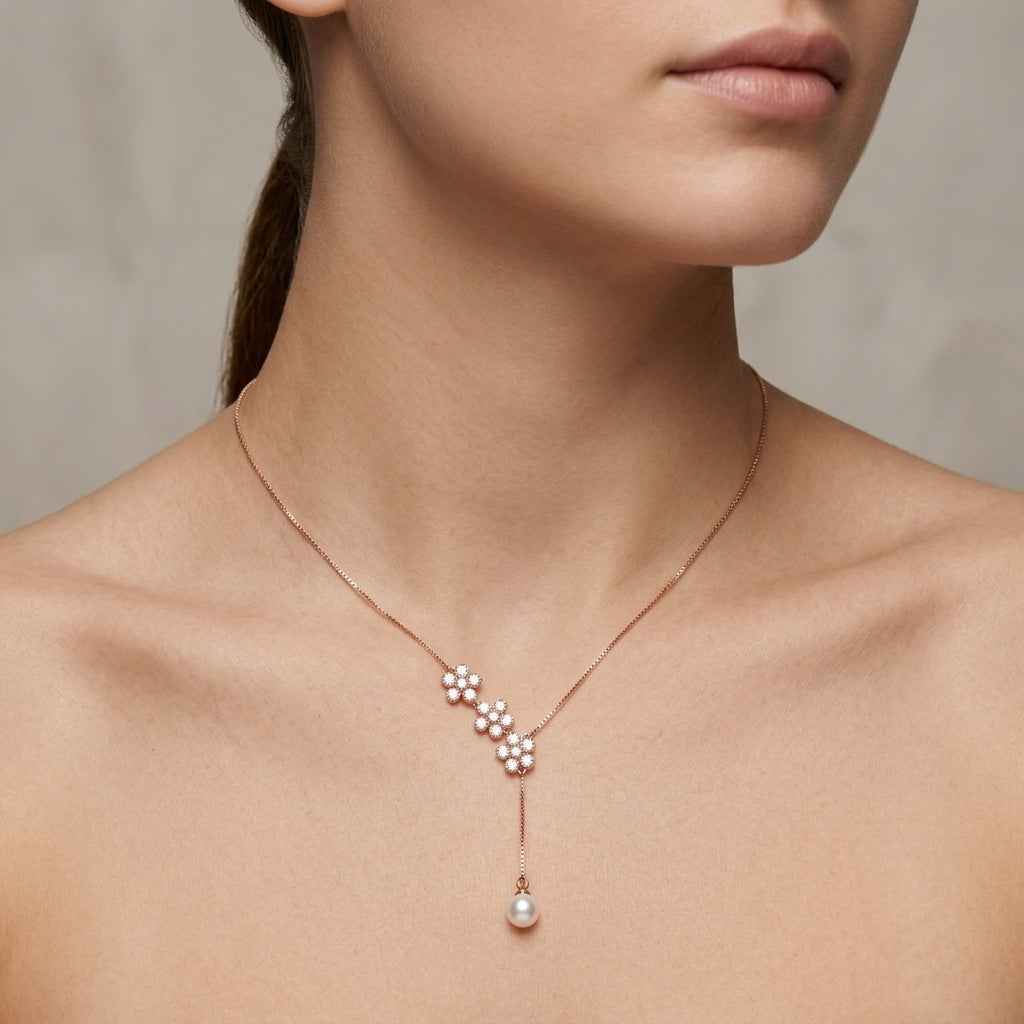 Bloom Lariat Necklace
