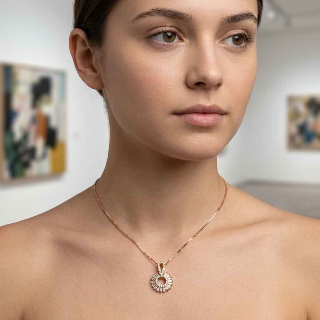 Helios Aperture Necklace