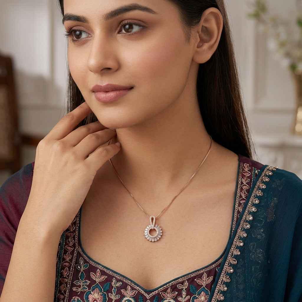 Helios Aperture Necklace