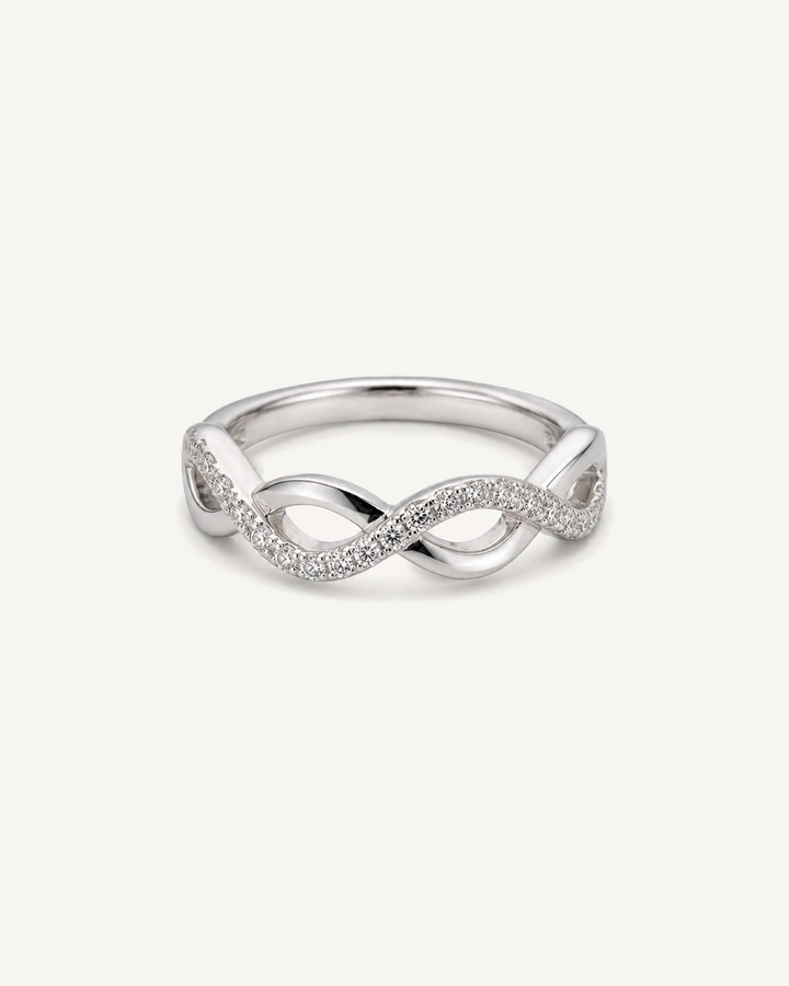 Braided Band Ring product image on Oyster Silk background