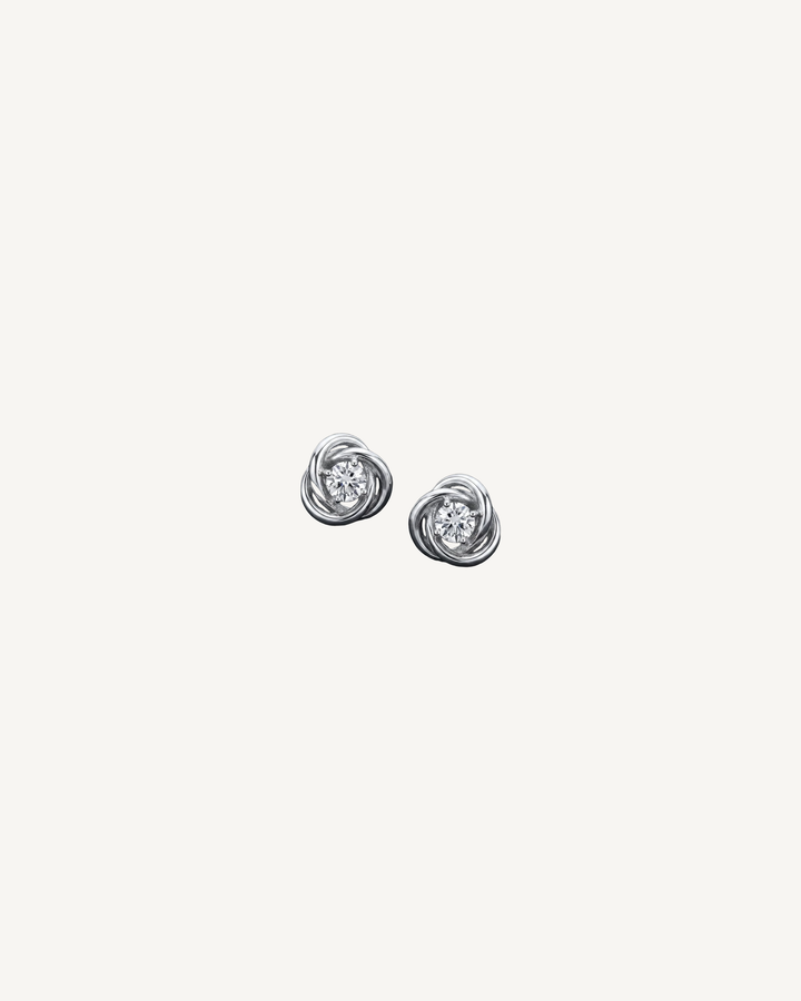 Layered Swirl Studs product image on Oyster Silk background