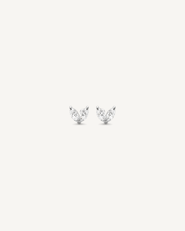 Marquise Wing Studs product image on Oyster Silk background