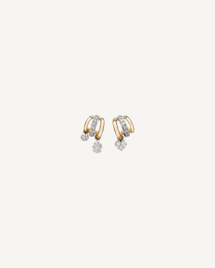 Mixed Charm Hoops product image on Oyster Silk background
