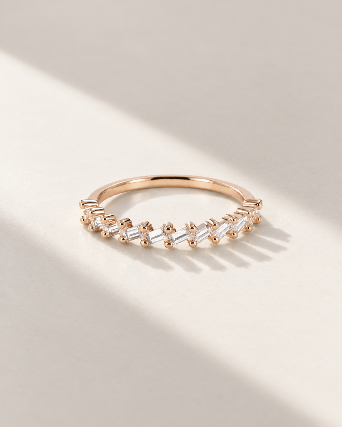 Angled Baguette Ring — Design-led creative