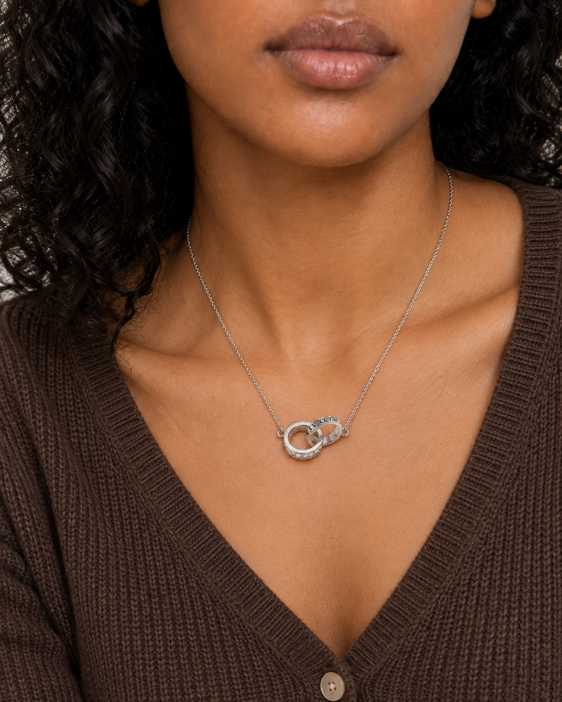 Roman Loop Necklace - Second worn